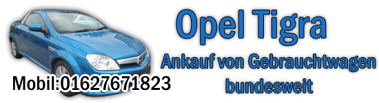 PKW Ankauf Opel Tigra