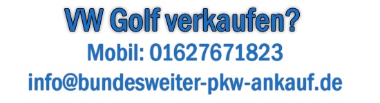 Ankauf VW Golf