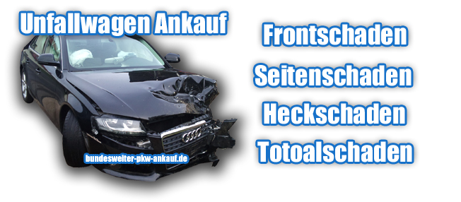 Ankauf von Unfallwagen