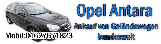 PKW Ankauf Opel Antara
