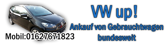 PKW Ankauf VW UP